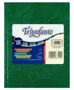 CUADERNO TRIUNFANTE T/D X 50HR
