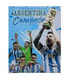CARPETA CARTONE APPIA N3 ARGENTINA CAMPEON