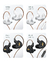 KZ-EDX Dynamic HiFi Bass In-Ear Earbuds, Fones De Ouvido Esportivos, Auscultador na internet