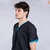 Ambo Liso DELHI Negro/Turquesa - comprar online