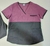 Ambo Liso Arciel bitono Gris Topo/uva - comprar online