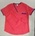 Ambo Liso Flex Salmón/Azul Francia - comprar online