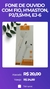 FONE DE OUVIDO COM FIO, H'MASTON, P2, EJ-6