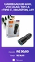 CARREGADOR VEICULAR, COMO CABO USB TIPO C, 45W, HMASTON, L07