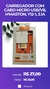 CARREGADOR COM CABO USB MICRO USB/V8, H'MASTON, Y12-1, 3.1A