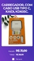 CARREGADOR, COM CABO USB TIPO C, KAIDI, KD605C.