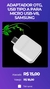 ADAPTADOR OTG, USB TIPO A PARA MICRO USB-V8 SAMSUNG