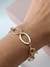 Pulseira Oval Chato - Fecho Boia