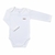 Body Manga Longa de Algodão Pima Off White