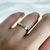Alianças Quadrada em ouro 18k - comprar online