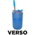 COPO TÉRMICO CANUDO STITCH AZUL ESCURO REF. 080 - loja online