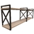 ￼Prateleira estilo industrial Flutuante 20cm x 1,20m Suspensa em Parede - Kit Completo - comprar online