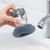 ￼Escova De Aço Para Limpeza Esponja Panela Fogão Louça Cozinha Porta Detergente Sabão Dispenser Multiuso