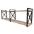 ￼Prateleira estilo industrial Flutuante 20cm x 1,20m Suspensa em Parede - Kit Completo