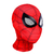 Máscara do homem-aranha na internet