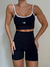 Top Cropped Viés Bicolor - loja online