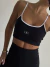 Top Cropped Viés Bicolor - comprar online