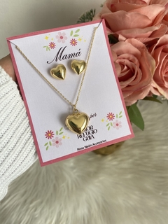 Set corazón chunky