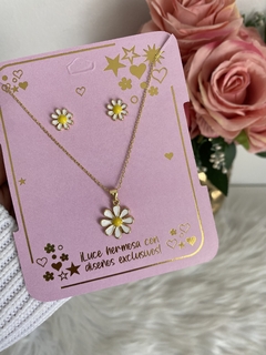 Set cadena + topos margarita