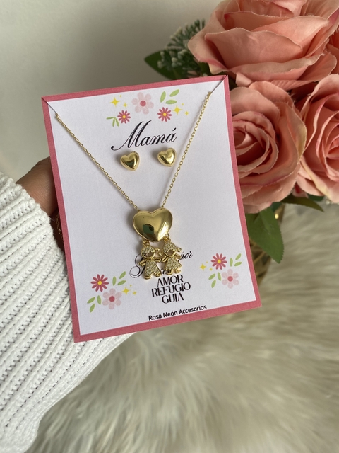 Carrusel Rosa Neón Accesorios