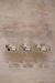 Set 6 copas metálicas bañadas en plata