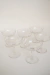 Set 6 Copas Cristal Grabadas al Ácido