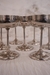 Set de 8 copas metalicas