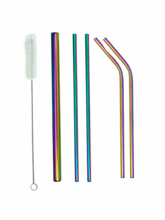 Paquetes de Cubiertos y popotes reutilizables