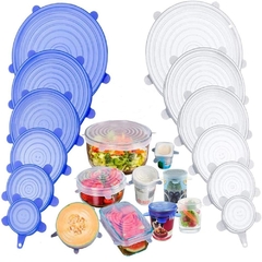 Tapas reusables silicón