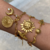 Brazalete con Charms de Astros "Amuleto Solar" - comprar en línea