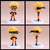 Naruto Sasuke Gaara Uchiha Madara Figura, 2 Estilo Personalidade Base Mini Figur na internet