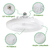 Imagem do ventiladores de teto inteligentes e silenciosos com controle remoto e luz