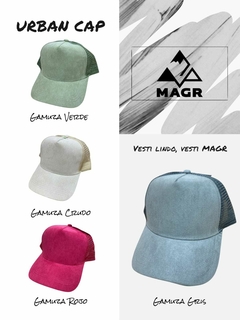 GORRA TRUCKER GAMUZA
