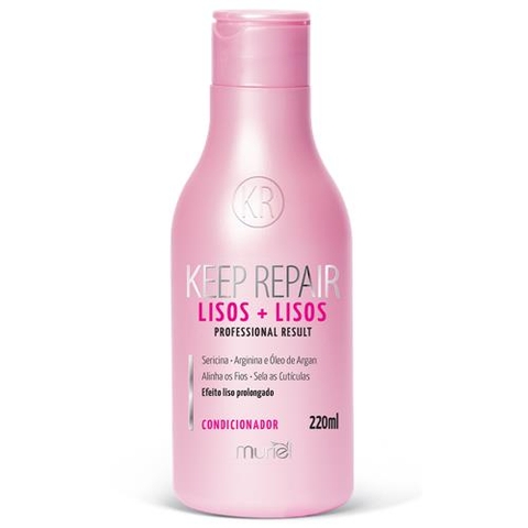 CONDICIONADOR PROFISSIONAL KEEP REPAIR LISOS + LISOS 220ML MURIEL