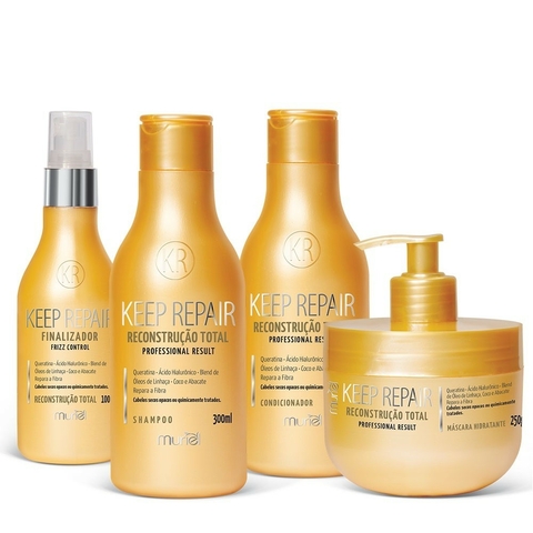 KIT KEEP REPAIR RECONSTRUÇÃO TOTAL MURIEL - PARA PRESENTE DIA DAS MÃES