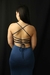 Vestido Trançado na internet