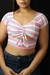 Cropped Listrado