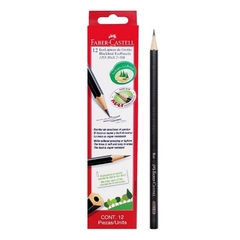 Lapiz Grafito Faber Castell 1205 Nº2 Hb Ecologico x unid