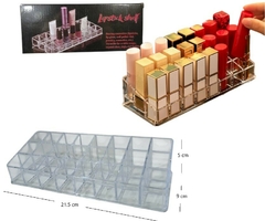 Organizador acrilico para labiales grande
