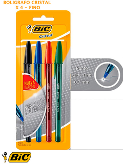 boligrafo bic precision y suavidad 0.7mm x 4 en internet