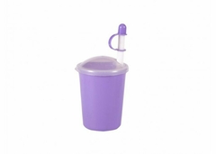 Vaso_C/Tapa y Sorbete 300ml