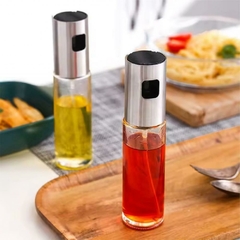 Dosificador Aceite De Vidrio Con Spray 100ml