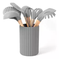 Set de utensilios x 12 + contenedor CAROL - D&S Deco Mayorista