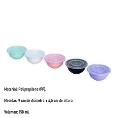 Pack x 10 Cazuela C/ Tapa 150ml