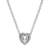 Collar Corazón elevado