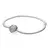 Brazalete moments broche circular con corazon en zirconias