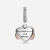 Charm Colgante Corazón Infinito Brillante - Charmplugxoxo
