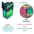 Shoulder Bag Neon - Verde e Azul na internet