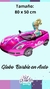 Globo Barbie en auto