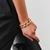 Pulseira Elos Cravejada Zircônias Banhada A Ouro 18K - comprar online